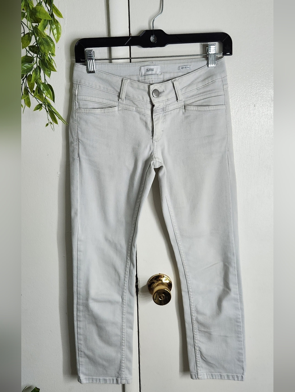 ✨ CLOSED Italy White Skinny Jeans Size 25 🇮🇹 Barely Worn Premium Denim ✨